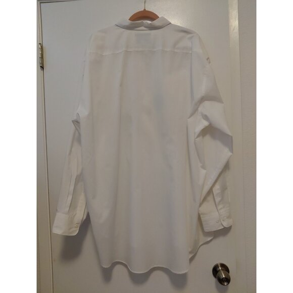 Embassy Fashions Women’s White Button Down Top Christmas Ornaments Applique 3X - Picture 5 of 7